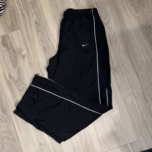 Nike Black Pants with White Detailing